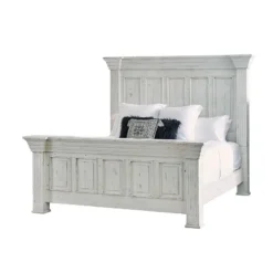 Olivia Panel Bedroom Set (White)