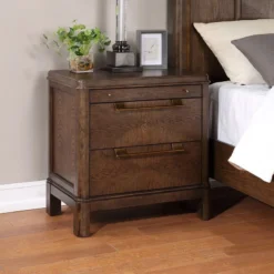 Milan Panel Bedroom Set -Beds and Accessories Sales MN900NS nightstand 2