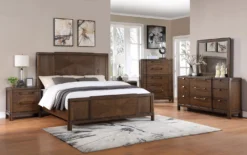 Milan Panel Bedroom Set -Beds and Accessories Sales MN900QBED br set 2