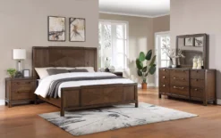 Milan Panel Bedroom Set -Beds and Accessories Sales MN900QBED br set 4