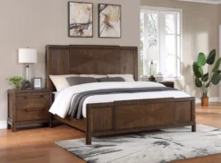Milan Panel Bedroom Set -Beds and Accessories Sales MN900QBED br set 6