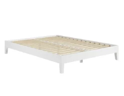 Nix White Platform Bed -Beds and Accessories Sales NIX900QPBW bed 6