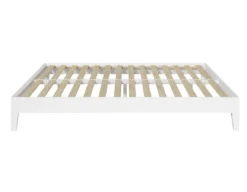 Nix White Platform Bed -Beds and Accessories Sales NIX900QPBW bed 7