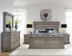 Madison Ridge Panel Bedroom Set -Beds and Accessories Sales P091170 71 72 br set 1