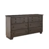 Diego Drawer Dresser (Storm Gray)