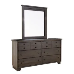 Diego Drawer Dresser (Storm Gray) -Beds and Accessories Sales P680 23 dresser gray 3