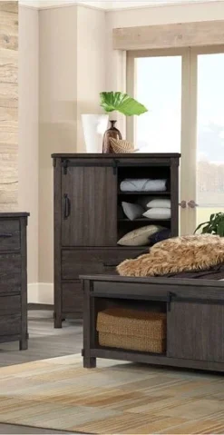 Scott Dark Storage Bedroom Set -Beds and Accessories Sales SC300CH chest 1