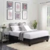 Abby Platform Bed (Black)