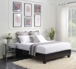 Abby Platform Bed (Black)