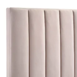 Coyote Queen Upholstered Bed W/ Two Nightstands (Pink) -Beds and Accessories Sales UCY3700QBE bed 5