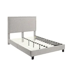 Erica Queen Upholstered Bed (Grey) -Beds and Accessories Sales UMY092QB bed 4
