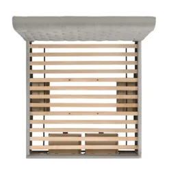 Waldorf Upholstered Storage Bed (Gray) -Beds and Accessories Sales UWF3151QSB bed str gray 8