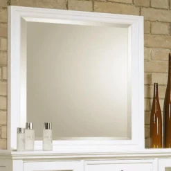 Sandy Beach Mirror (White)