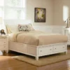 Sandy Beach Storage Bedroom Set (White)
