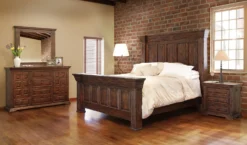 Terra Panel Bedroom Set (Chocolate)