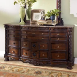 North Shore Panel Bedroom Set -Beds and Accessories Sales sig B553 131 A dresser 1